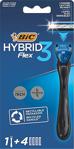 Bic Flex 3 Hybrid Erkek Tiraş Biçaği 1 Sap + 4 Başlik