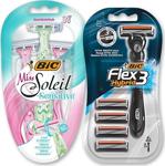 Bic Flex 3 Hybrid Tıraş Bıçağı + Miss Soleil Kadın Tıraş Bıçağı