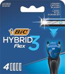 Bic Flex 3 Hybrid Tıraş Makinesi + 4 Tıraş Bıçağı Kartuş Yedek