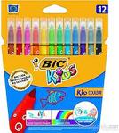 Bic Kid Couleur (Ultra Yıkanabilir) Keçeli Boya Kalemi 12'li