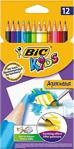 Bic Kids Aquacouleur Kuru Boya 12 Renk