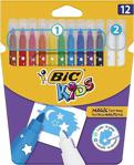 Bic Kids Magic Silinebilir Keçeli Boya Kalemi 12'Li Kutu