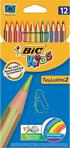 Bic Kids Tropicolor2 12 Renk Kuru Boya Kalemi