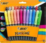 Bic Marking Color Permanent Blister 24 Renk Markör