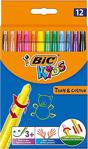 Bic Mum Pastel Boya Turn&Color Kartelalı Çevirmeli 12 Renk 880508