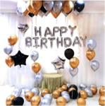 Bi̇dolumutluluk Happy Bırthday Doğum Günü Seti Genç Yaşlı Yetişkin Dogum Günü Parti Eğlence