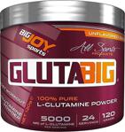 Big Joy Gluta Big % 100 Glutamine Powder 120 Gr Aromasiz