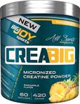 Bigjoy Sports Creabig Powder Creatine Micronized Amino Asit Ananas 420G