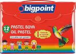 Bigpoint 12 Renk Çantalı Pastel Boya