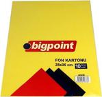 Bigpoint Fon Kartonu 25 X 35 Karışık 10'Lu