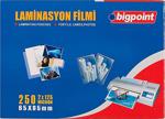 Bigpoint Laminasyon Filmi 65x95mm 125 Mikron 100\'lü Kutu