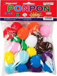 Bigpoint Ponpon Simli 5 cm 10 Renk / 25'li Poşet