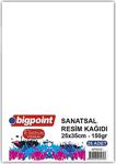 Bigpoint Sanatsal Resim Kağıdı 25x35cm 150 Gram - 25 Yaprak