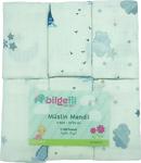 Bilgefil Bebek Müslin Bebek Ağız Mendili 6\'lı Set 0 Pamuklu