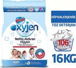 Bingo Matik Oxyjen Yasemin Beyaz Çay 8 Kg 2'Li Paket Toz Çamaşır Deterjanı