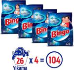 Bingo Matik Renkli Beyaz 4 Kg 4'Lü Paket Beyazlar Ve Renkliler Için Toz Deterjan