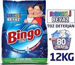 Bingo Matik Toz Çamaşır Deterjanı 6 Kg Renkli-Beyaz 2'Li