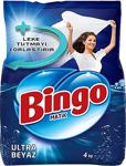 Bingo Matik Ultra Beyaz 4 kg 2'li Paket Beyazlar için Toz Çamaşır Deterjanı