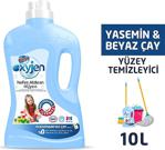 Bingo Oxyjen Yasemin & Beyaz Çay 2.5 Lt 4'Lü Yüzey Temizleyici