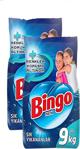 Bingo Renkli Beyaz Toz Çamaşır Deterjanı Bingo 9 Kg 2 Adet