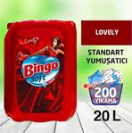 Bingo Soft Çamaşır Yumuşatıcısı Lovely 4 X 5 L