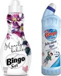 Bingo Soft Çamaşır Yumuşatıcısı Manolya Bahçesi 1440 Ml Ve Çamaşır Suyu 750 Ml