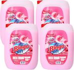 Bingo Soft Gülpembe 5000 ml 4 Adet Yumuşatıcı