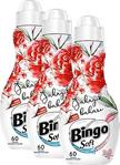 Bingo Soft Konsantre Çamaşır Yumuşatıcısı Şakayık Baharı 3 X 1440 Ml