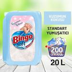 Bingo Soft Kuzumun Kokusu 5 Lt 4'Lü Çamaşır Yumuşatıcısı