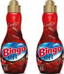 Bingo Soft Lovely Konsantre 1.44 lt 60 Yıkama 2'li Paket Yumuşatıcı