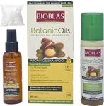 Bioblas 100 Ml Argan Bakım Yağı + 360 Ml Argan Yağlı Şampuan + 200 Ml Sıvı Saç Kremi+Bone