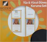 Bioder Sun Vücut Spf 50+ 180 Ml + Yüz Spf 50+ 50 Ml Güneş Koruma Seti