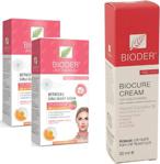 Bioder Yüz Için Tüy Azaltıcı Ağda Bandı 20 + 20 Adet + Yüz Için Tüy Azaltıcı Krem 30 Ml