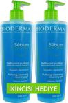 Bioderma Sebium Foaming Gel 500 Ml 2 Adet Karma Ve Yağlı Ciltler Temizleme Jeli