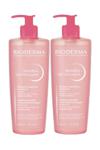 Bioderma Sensibio Foaming Gel 500 ml 2'li Paket Hassas Ciltler Temizleme Jeli