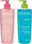 Bioderma Yüz Temizleme Set + Sensibio Jel 500 Ml + Sebium Jel 500 Ml