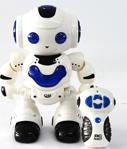 Bircan Oyuncak Uzaktan Kumandalı Robot Işıklı Müzikli 4 Fonksiyon Mavi