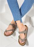 Birkenstock Kadın Terlik Taş 37 Numara 071071Nubuk Stone37