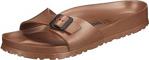 Birkenstock Madrid Kadın Ev Terliği, Kahverengi (Metallic Copper Metallic Copper), 40