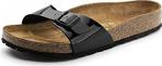 Birkenstock Madrid Kadın Ev Terliği, Siyah (Black Patent Black Patent), 36