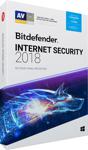 Bitdefender Internet Security 2018 3 Kullanıcı 1 Yıl Antivirüs, Güvenlik Yazılımı