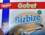 Bizbize Gofret Vanilya Kremalı Gofret 1000 Gr