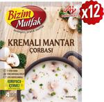 Bizim Mutfak 65 Gr 12'Li Paket Kremalı Mantar Çorbası