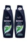 Blendax Erkekler İçin Mentollü Şampuan 550 ml x 2