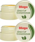 Blistex Daily Lip Conditioner Spf 15 7 Ml 2 Adet Yoğun Dudak Nemlendirici