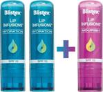 Blistex Lip Infusions Hydration Spf15 X 2 + Nourish Spf15