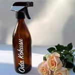 Blshomee Cam Amber Şişe - Oda Spreyi Şişesi - 500 Ml