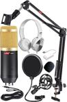 Bludfire Bm800 Canlı Yayın Mikrofon Seti / Stüdyo Ses Kaydı / Montaj Bom Standı