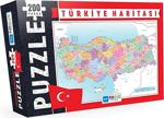Blue Focus 200 Parça Puzzle - Türkiye Haritası