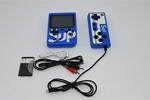 Blue Inter Gameboy Sup Oyun Konsolu 2 Oyuncu Mini Atari Retro 400 Oyun 3 Inç - Mavi